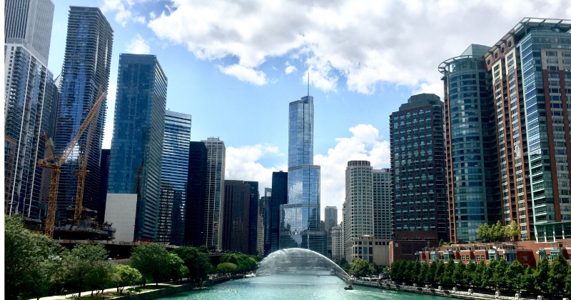 Chicago skyline: Trump Claims Chicago Police Superintendent Prioritizes Needs of Illegal Immigrants | Mario Godoy | Chicago Immigration Lawyer | Godoy Law Firm