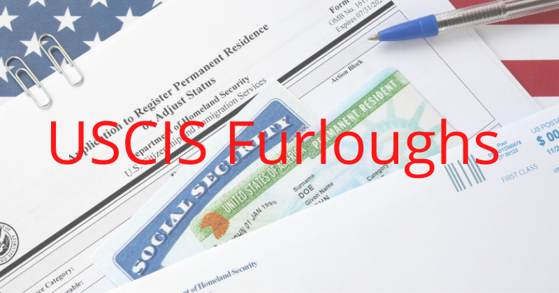 USCIS Employee Furlough Notices