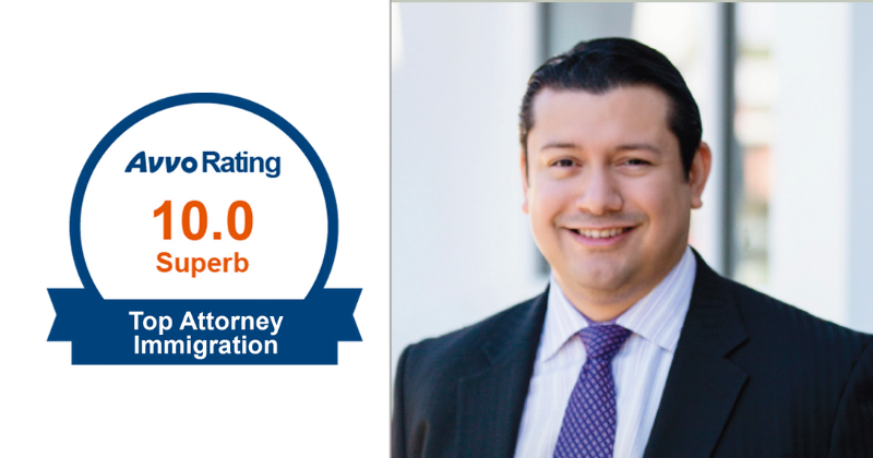 Chicago Immigration Attorney Mario Godoy Awarded 10.0 Superb Avvo Rating | Chicago Immigration Attorney Mario Godoy Awarded 10.0 Superb Avvo Rating