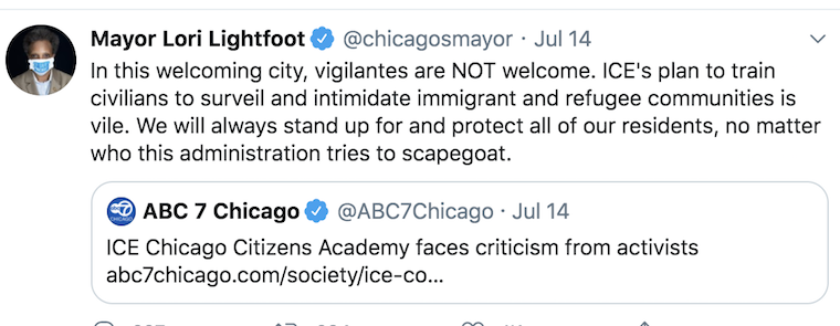 Advocates Call for Halt to Chicago ICE Citizens Academy