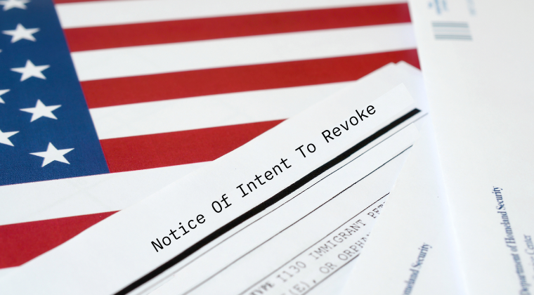 FAQs: What Is A Notice of Intent to Revoke?