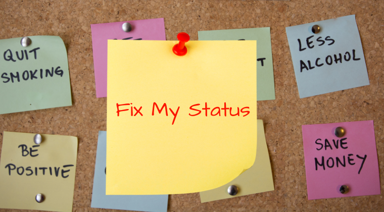 New Year’s Resolution: Fix Your Status