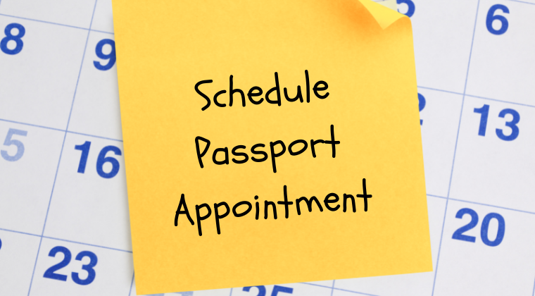 Online Passport Appointments Canceled Due to Scammers