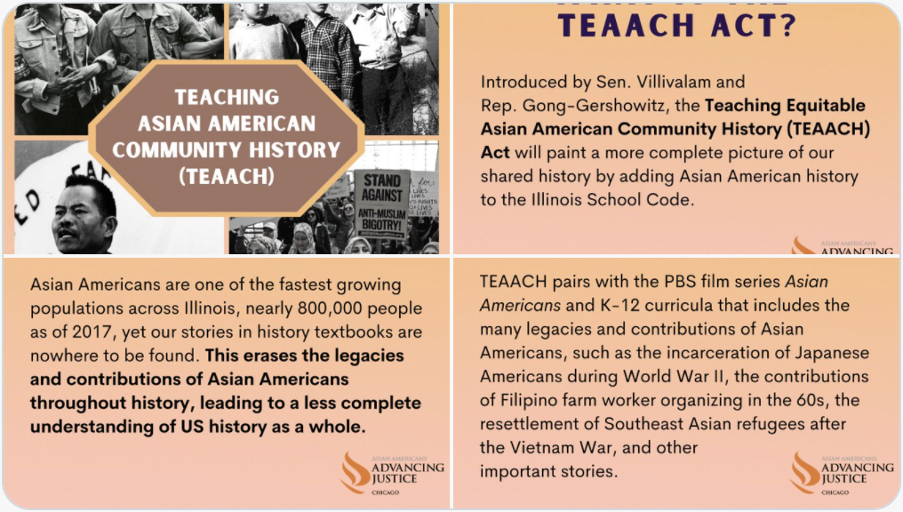 Teaching Equitable Asian American Community History Act