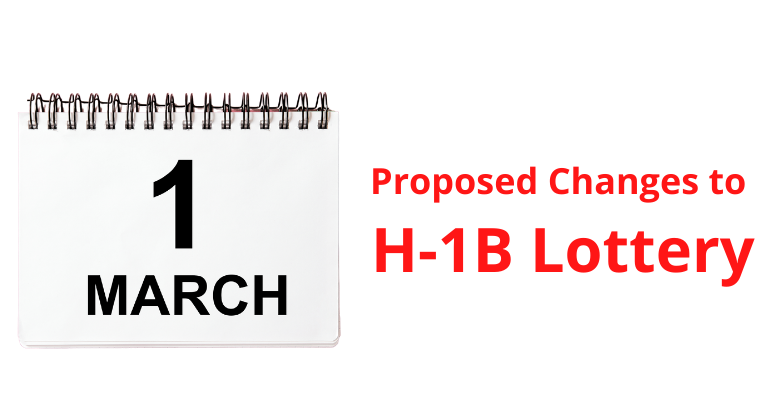 Proposed Changes to H-1B Lottery