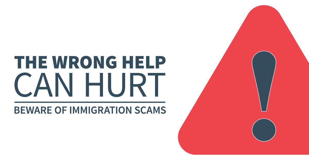 Beware of Immigration Scams