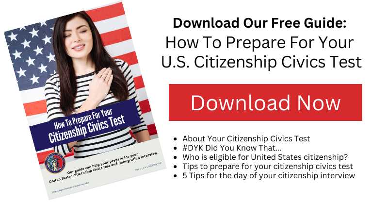 Download Our Free Guide How to Prepare for Your US Citizenship Civics Test