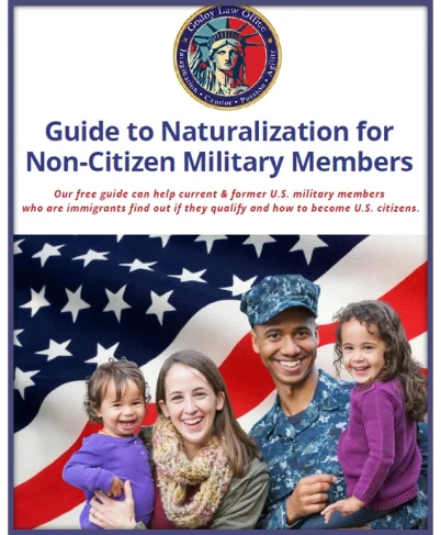Guide to Naturalization for Non-Citizen Military Members