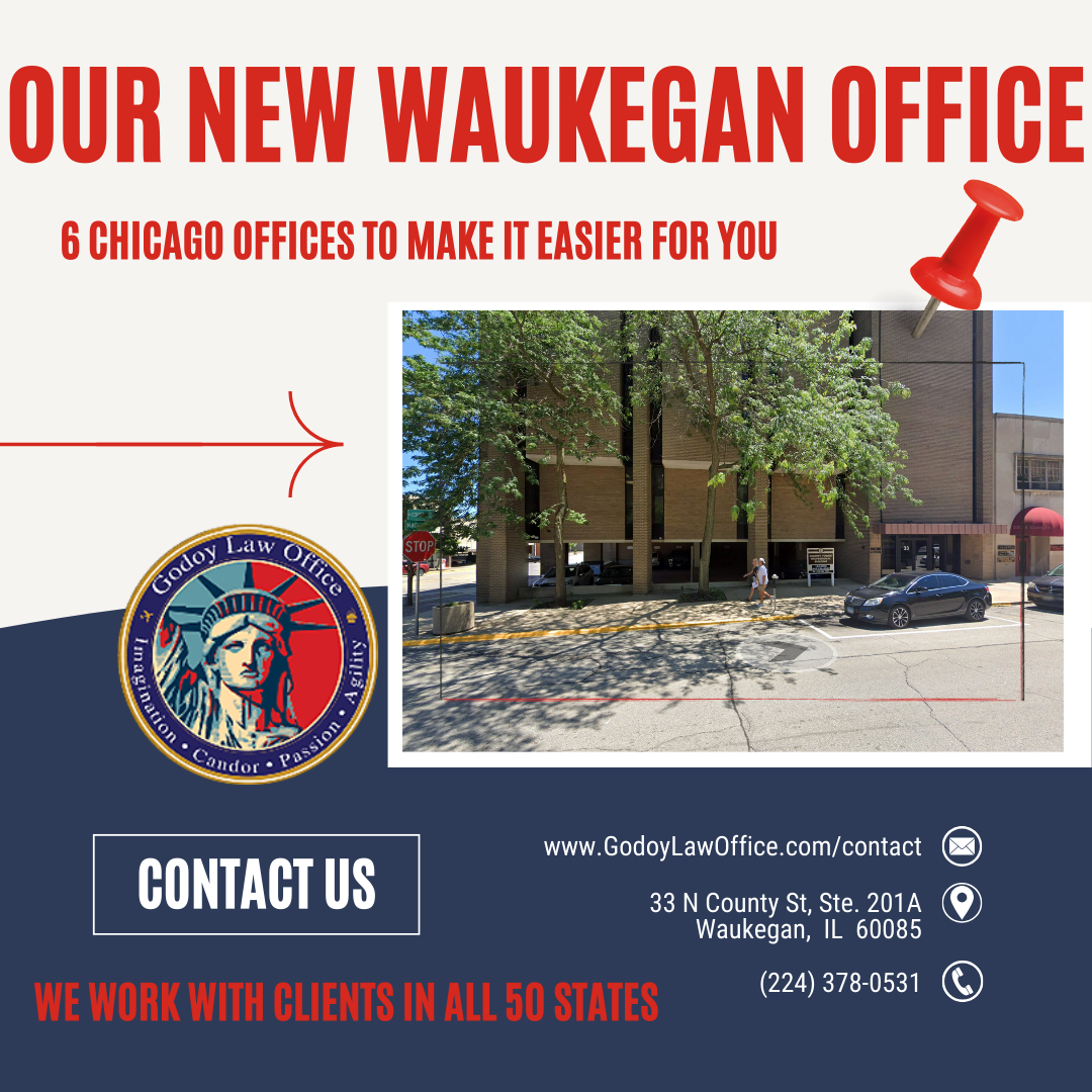 Godoy Law Office new WAUKEGAN location